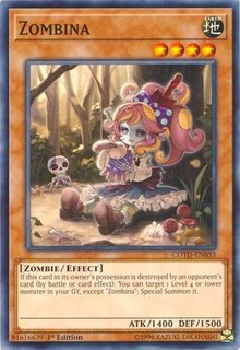 Zombina [Code of the Duelist] [COTD-EN033] | Anubis Games and Hobby