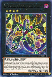 Supreme King Dragon Dark Rebellion [Code of the Duelist] [COTD-EN041] | Anubis Games and Hobby