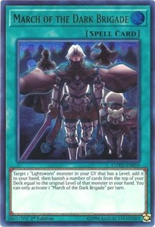 March of the Dark Brigade [Code of the Duelist] [COTD-EN059] | Anubis Games and Hobby