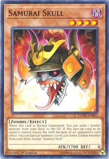 Samurai Skull [Code of the Duelist] [COTD-EN081] | Anubis Games and Hobby