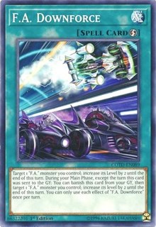 F.A. Downforce [Code of the Duelist] [COTD-EN089] | Anubis Games and Hobby