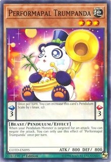 Performapal Trumpanda [Code of the Duelist] [COTD-EN095] | Anubis Games and Hobby