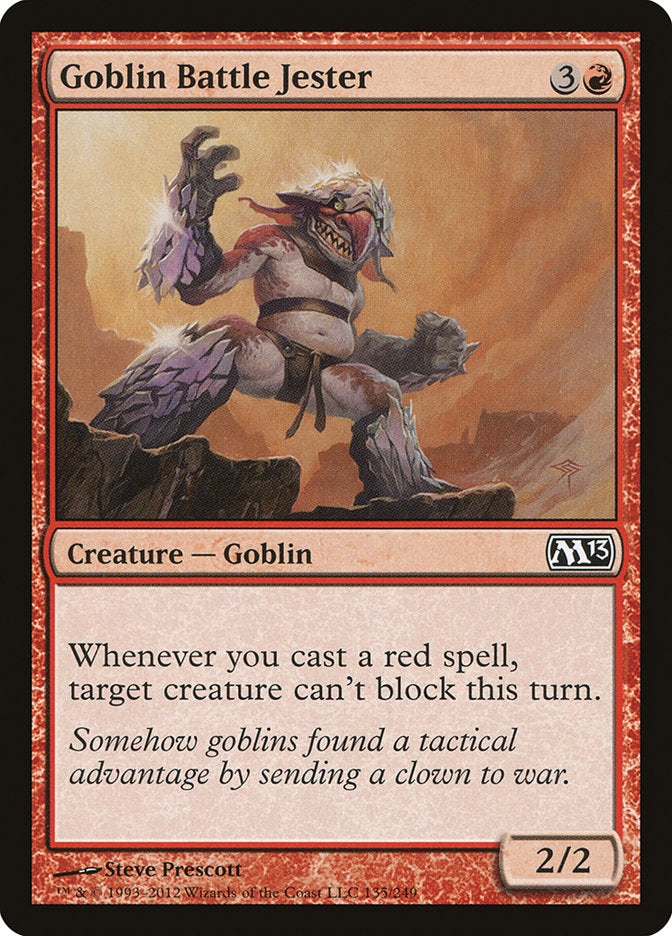 Goblin Battle Jester [Magic 2013] | Anubis Games and Hobby