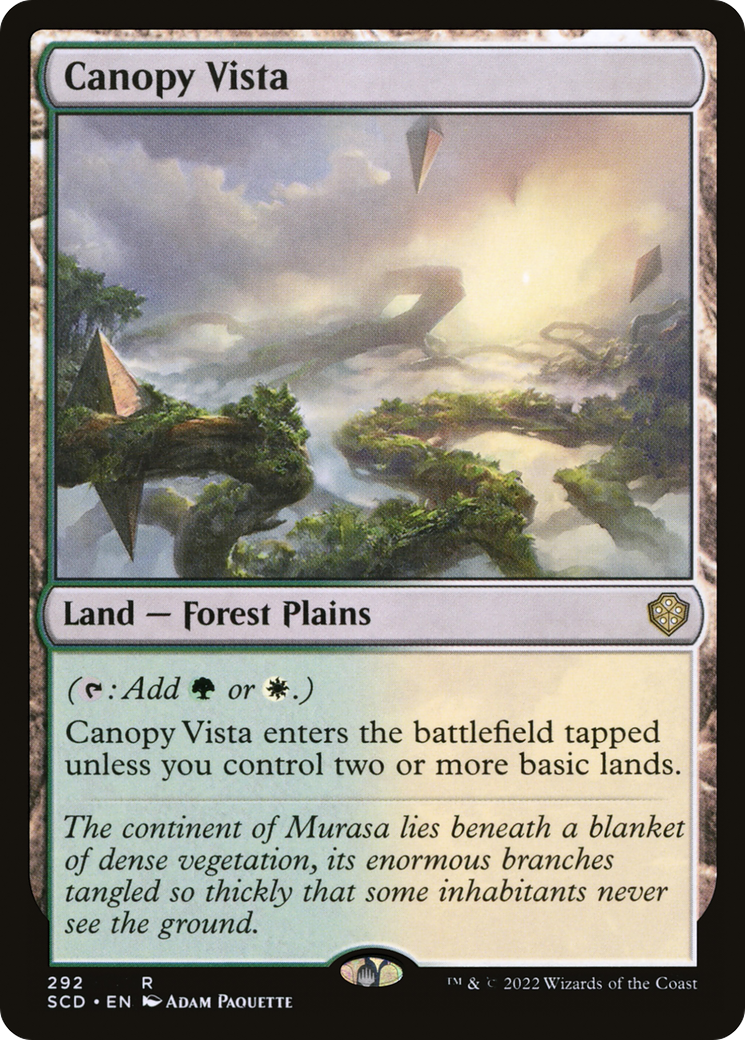 Canopy Vista [Starter Commander Decks] | Anubis Games and Hobby