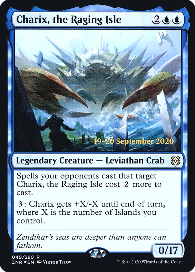 Charix, the Raging Isle [Zendikar Rising Prerelease Promos] | Anubis Games and Hobby