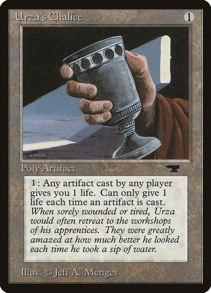 Urza's Chalice [Antiquities] | Anubis Games and Hobby