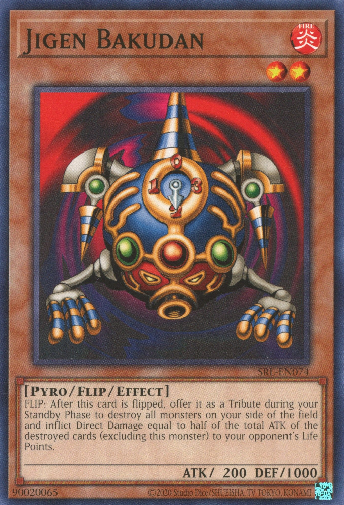 Jigen Bakudan (25th Anniversary) [SRL-EN074] Common | Anubis Games and Hobby