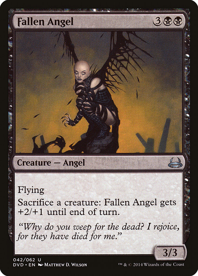 Fallen Angel (Divine vs. Demonic) [Duel Decks Anthology] | Anubis Games and Hobby