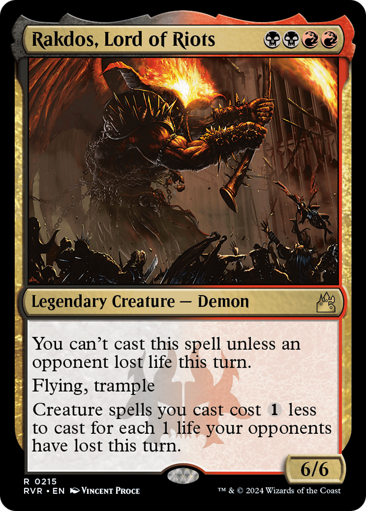 Rakdos, Lord of Riots [Ravnica Remastered] | Anubis Games and Hobby