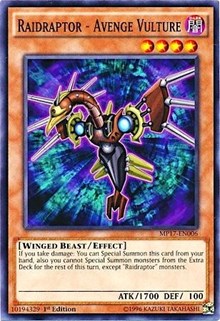 Raidraptor - Avenge Vulture [2017 Mega-Tins Mega Pack] [MP17-EN006] | Anubis Games and Hobby