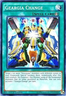 Geargia Change [2017 Mega-Tins Mega Pack] [MP17-EN053] | Anubis Games and Hobby