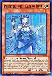 Priestess with Eyes of Blue [2017 Mega-Tins Mega Pack] [MP17-EN055] | Anubis Games and Hobby