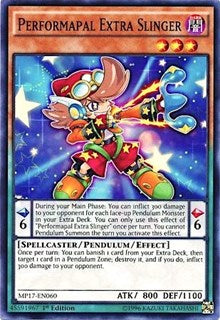 Performapal Extra Slinger [2017 Mega-Tins Mega Pack] [MP17-EN060] | Anubis Games and Hobby