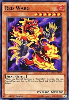 Red Warg [2017 Mega-Tins Mega Pack] [MP17-EN069] | Anubis Games and Hobby