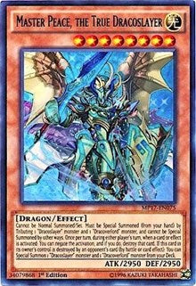 Master Peace, the True Dracoslayer [2017 Mega-Tins Mega Pack] [MP17-EN075] | Anubis Games and Hobby