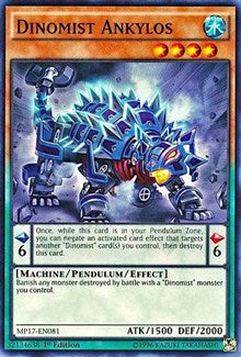 Dinomist Ankylos [2017 Mega-Tins Mega Pack] [MP17-EN081] | Anubis Games and Hobby