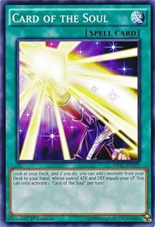 Card of the Soul [2017 Mega-Tins Mega Pack] [MP17-EN107] | Anubis Games and Hobby