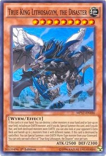 True King Lithosagym, the Disaster [2017 Mega-Tins Mega Pack] [MP17-EN186] | Anubis Games and Hobby