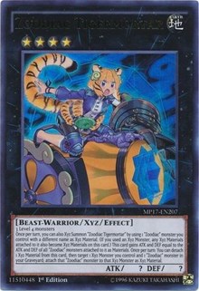 Zoodiac Tigermortar [2017 Mega-Tins Mega Pack] [MP17-EN207] | Anubis Games and Hobby