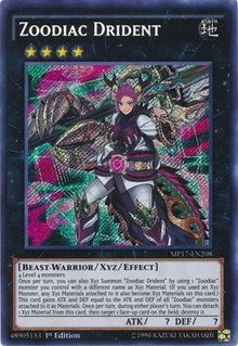 Zoodiac Drident [2017 Mega-Tins Mega Pack] [MP17-EN208] | Anubis Games and Hobby