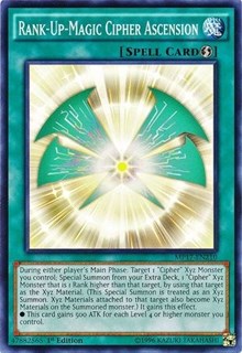 Rank-Up-Magic Cipher Ascension [2017 Mega-Tins Mega Pack] [MP17-EN210] | Anubis Games and Hobby