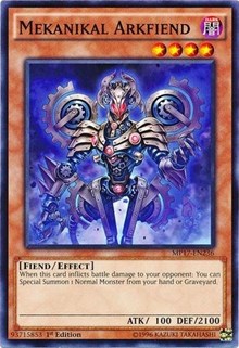 Mekanikal Arkfiend [2017 Mega-Tins Mega Pack] [MP17-EN236] | Anubis Games and Hobby