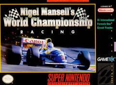 Nigel Mansell's World Championship Racing - Super Nintendo | Anubis Games and Hobby