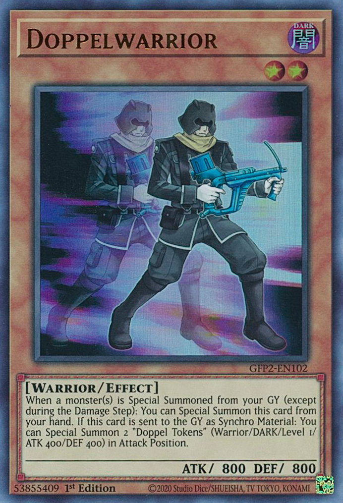 Doppelwarrior [GFP2-EN102] Ultra Rare | Anubis Games and Hobby