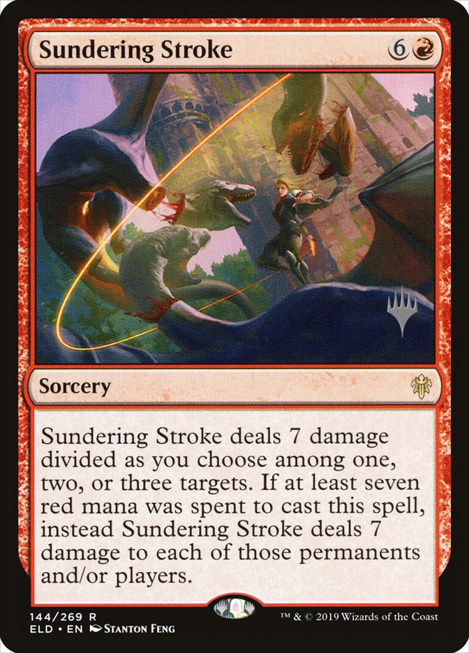 Sundering Stroke (Promo Pack) [Throne of Eldraine Promos] | Anubis Games and Hobby