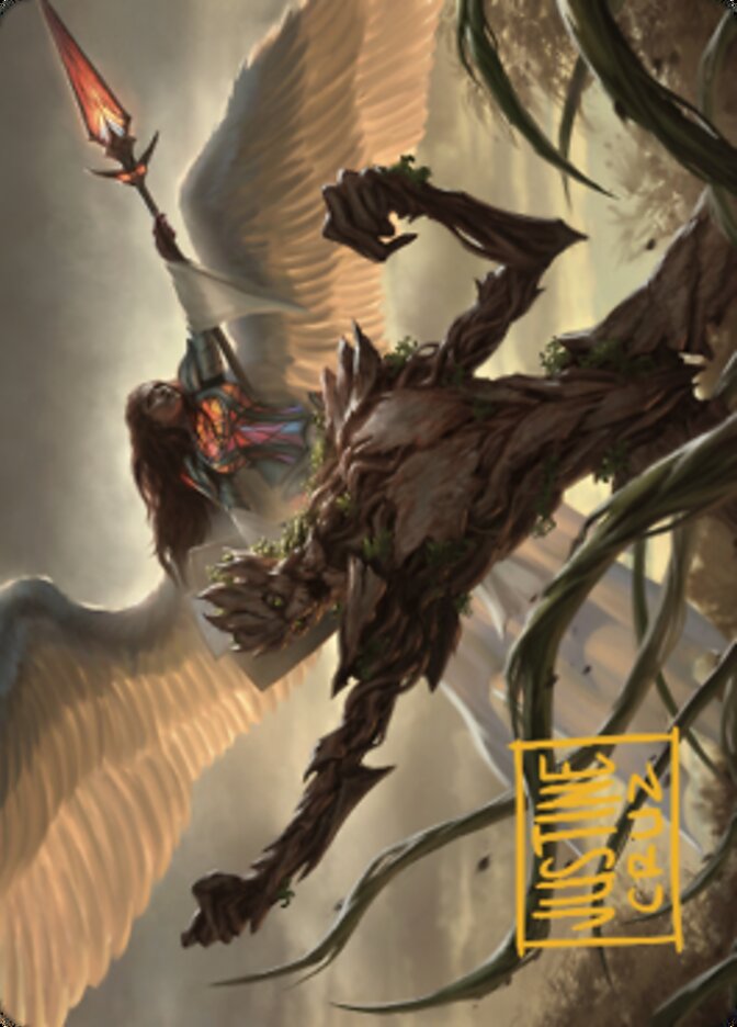 Strength of the Coalition Art Card (Gold-Stamped Signature) [Dominaria United Art Series] | Anubis Games and Hobby