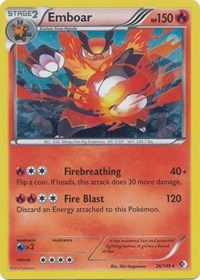 Emboar (26/149) (Cosmos Holo) (Blister Exclusive) [Black & White: Boundaries Crossed] | Anubis Games and Hobby