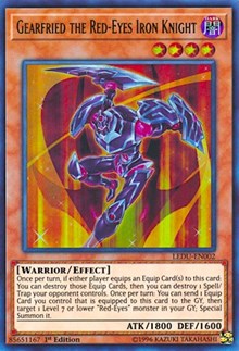 Gearfried the Red-Eyes Iron Knight [Legendary Duelists] [LEDU-EN002] | Anubis Games and Hobby