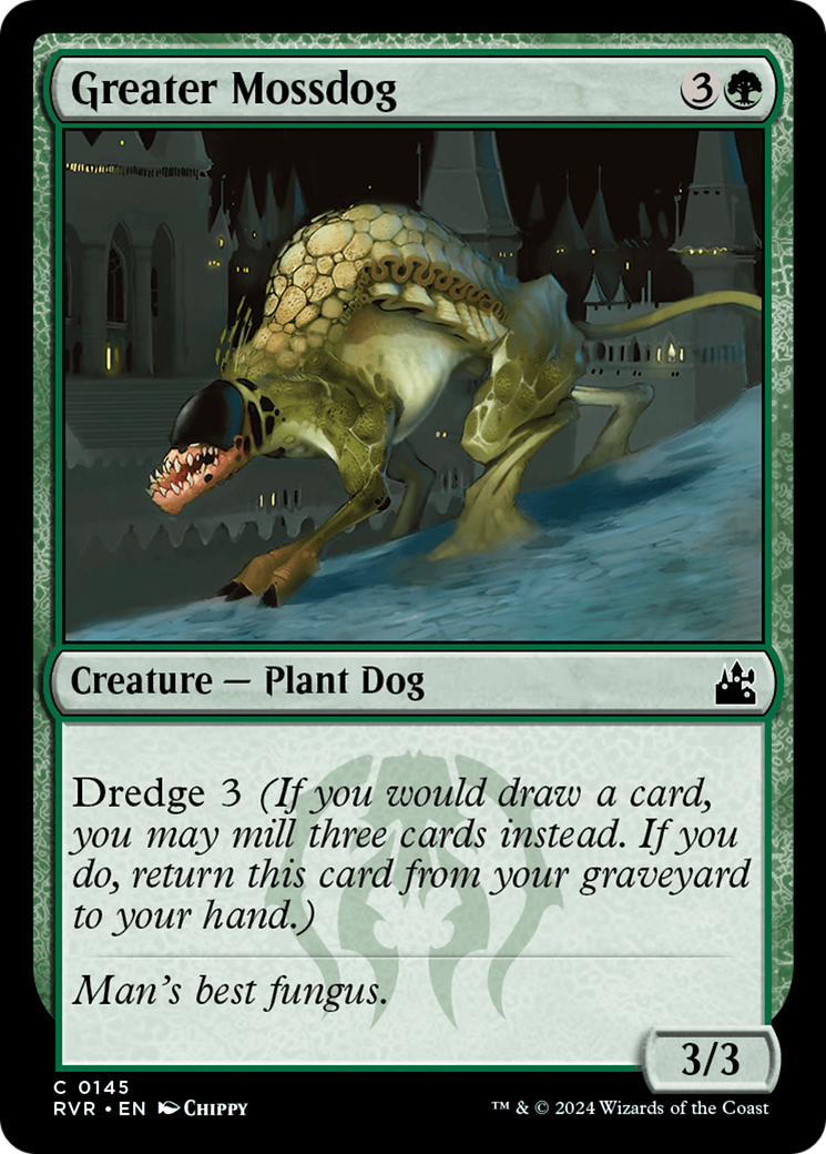 Greater Mossdog [Ravnica Remastered] | Anubis Games and Hobby