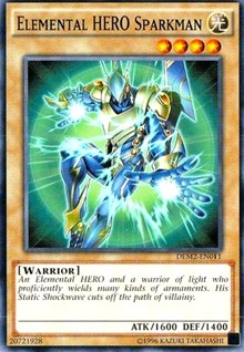 Elemental HERO Sparkman [Demo Deck 2015] [DEM2-EN011] | Anubis Games and Hobby