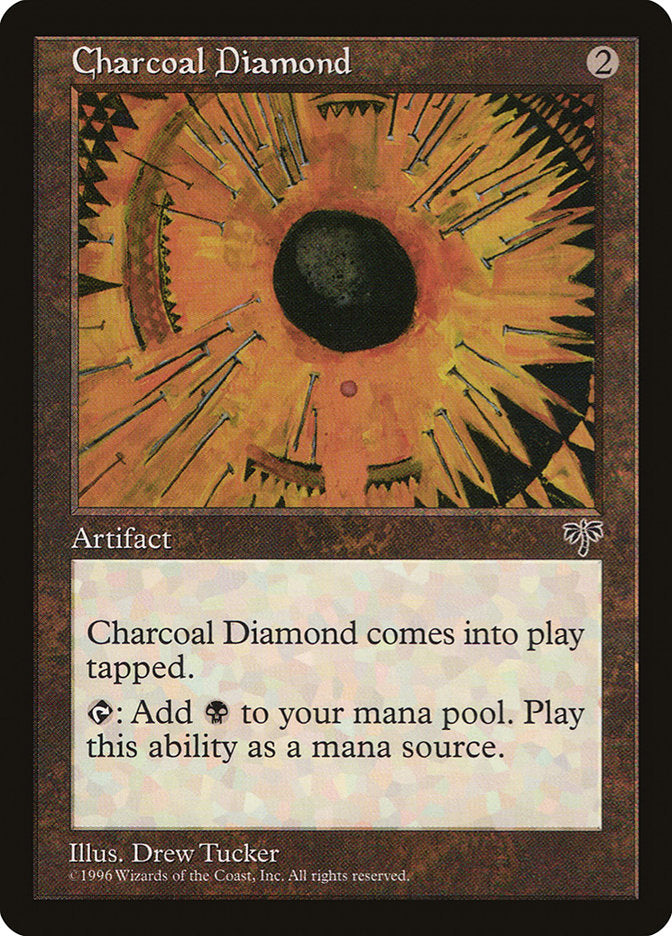Charcoal Diamond [Mirage] | Anubis Games and Hobby