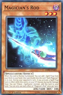 Magician's Rod [Legendary Dragon Decks] [LEDD-ENA05] | Anubis Games and Hobby