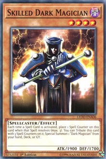 Skilled Dark Magician [Legendary Dragon Decks] [LEDD-ENA06] | Anubis Games and Hobby