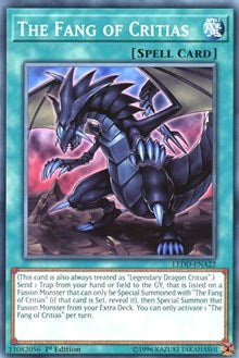 The Fang of Critias [Legendary Dragon Decks] [LEDD-ENA22] | Anubis Games and Hobby