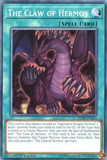 The Claw of Hermos [Legendary Dragon Decks] [LEDD-ENA23] | Anubis Games and Hobby