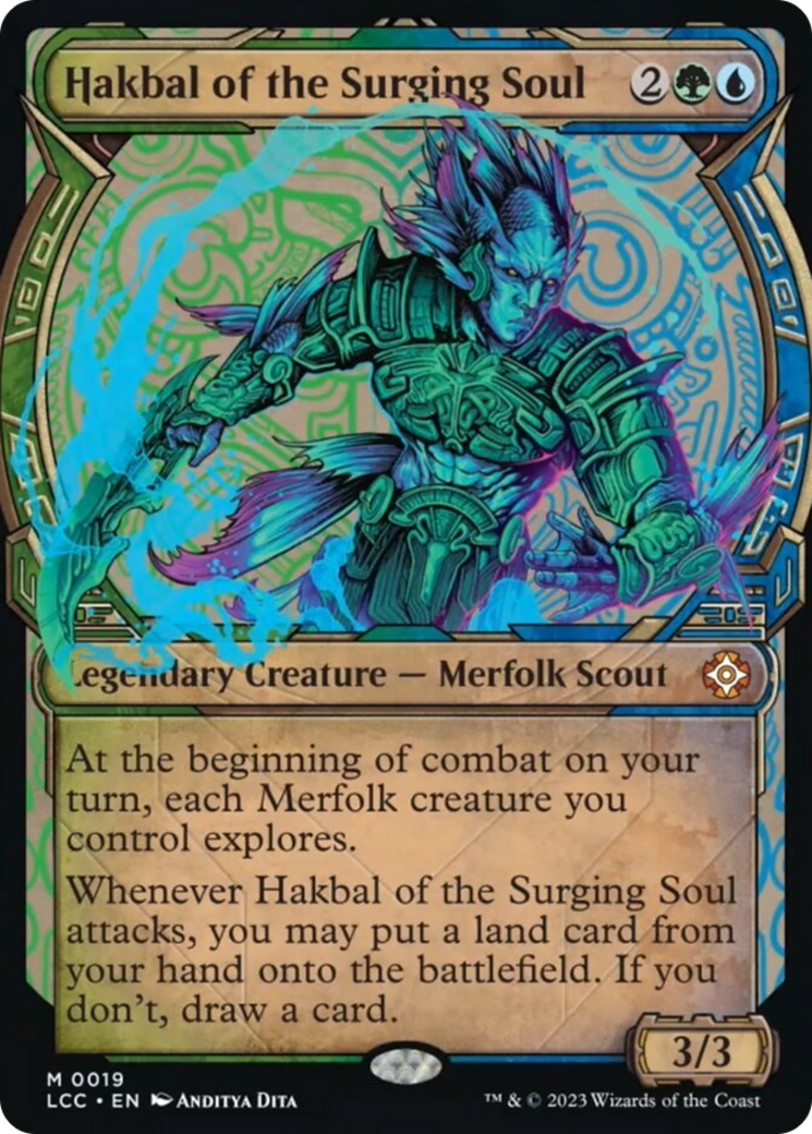 Hakbal of the Surging Soul (Showcase) [The Lost Caverns of Ixalan Commander] | Anubis Games and Hobby