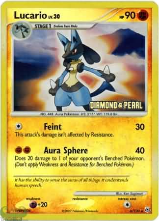 Lucario (6/130) [Burger King Promos: 2008 Collection] | Anubis Games and Hobby