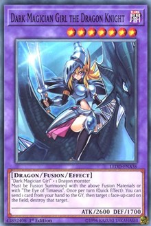 Dark Magician Girl the Dragon Knight [Legendary Dragon Decks] [LEDD-ENA36] | Anubis Games and Hobby