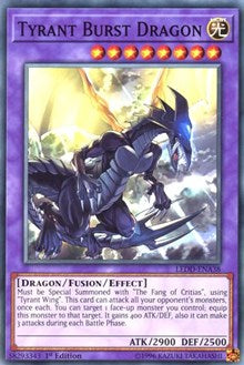 Tyrant Burst Dragon [Legendary Dragon Decks] [LEDD-ENA38] | Anubis Games and Hobby