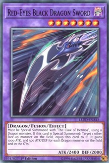 Red-Eyes Black Dragon Sword [Legendary Dragon Decks] [LEDD-ENA43] | Anubis Games and Hobby