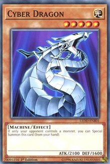 Cyber Dragon [Legendary Dragon Decks] [LEDD-ENB01] | Anubis Games and Hobby