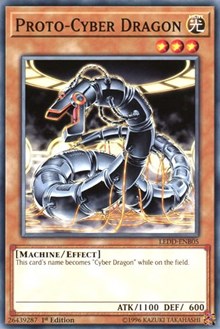 Proto-Cyber Dragon [Legendary Dragon Decks] [LEDD-ENB05] | Anubis Games and Hobby