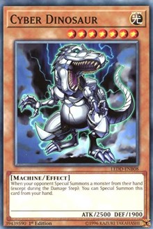 Cyber Dinosaur [Legendary Dragon Decks] [LEDD-ENB08] | Anubis Games and Hobby