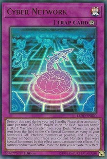 Cyber Network (UR) [Legendary Dragon Decks] [LEDD-ENB20] | Anubis Games and Hobby