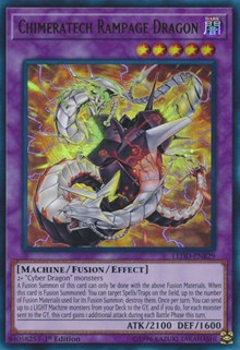 Chimeratech Rampage Dragon (UR) [Legendary Dragon Decks] [LEDD-ENB29] | Anubis Games and Hobby