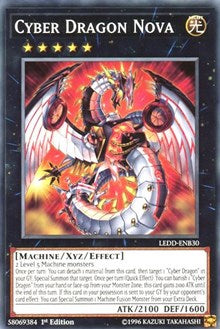 Cyber Dragon Nova [Legendary Dragon Decks] [LEDD-ENB30] | Anubis Games and Hobby